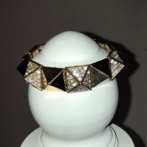 Gold studded bracelet